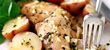Greek Lemon Chicken Thighs And Potatoes