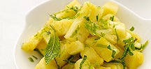 Ginger-Mint Pineapple Salad