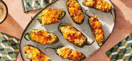 Grilled Stuffed Jalapeños
