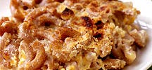 Whole wheat macaroni and cheese