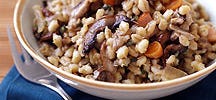 Wild Mushroom-Barley Stuffing