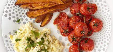 Portion Plate Breakfast for Dinner