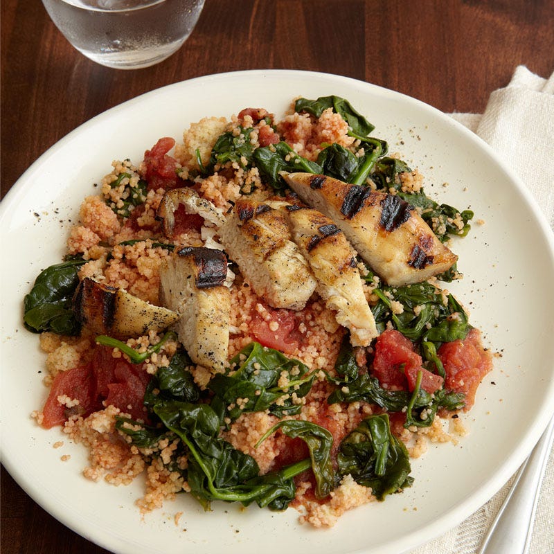 Photo de Couscous au poulet et légumes par WW