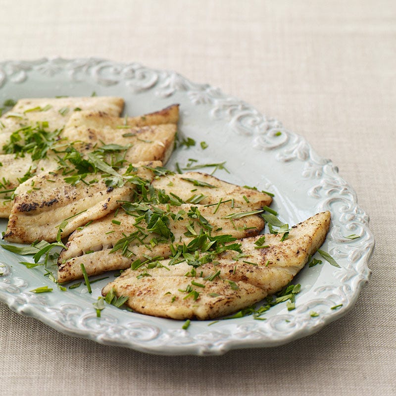 Photo of Sautéed Flounder with Fresh Herbs by WW