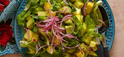 Cuban Avocado and Pineapple Salad