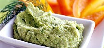 Greek dill pea dip