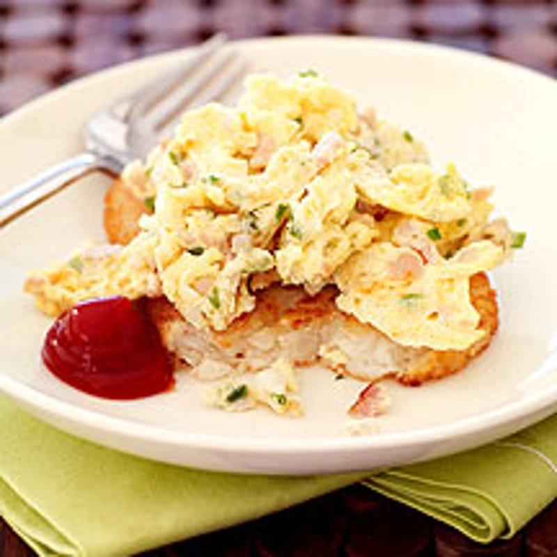 Photo of Bacon, Egg and Hash Brown Stacks by WW