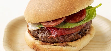 Hamburgers à la pizza pepperoni