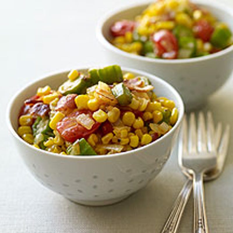 Photo of Okra, Corn and Tomato Saute by WW