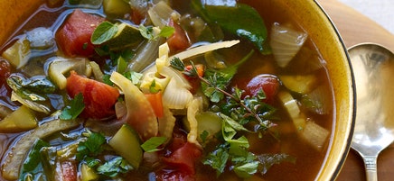 Soupe aux légumes d’inspiration italienne