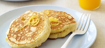 Crêpes légères au citron et à la ricotta