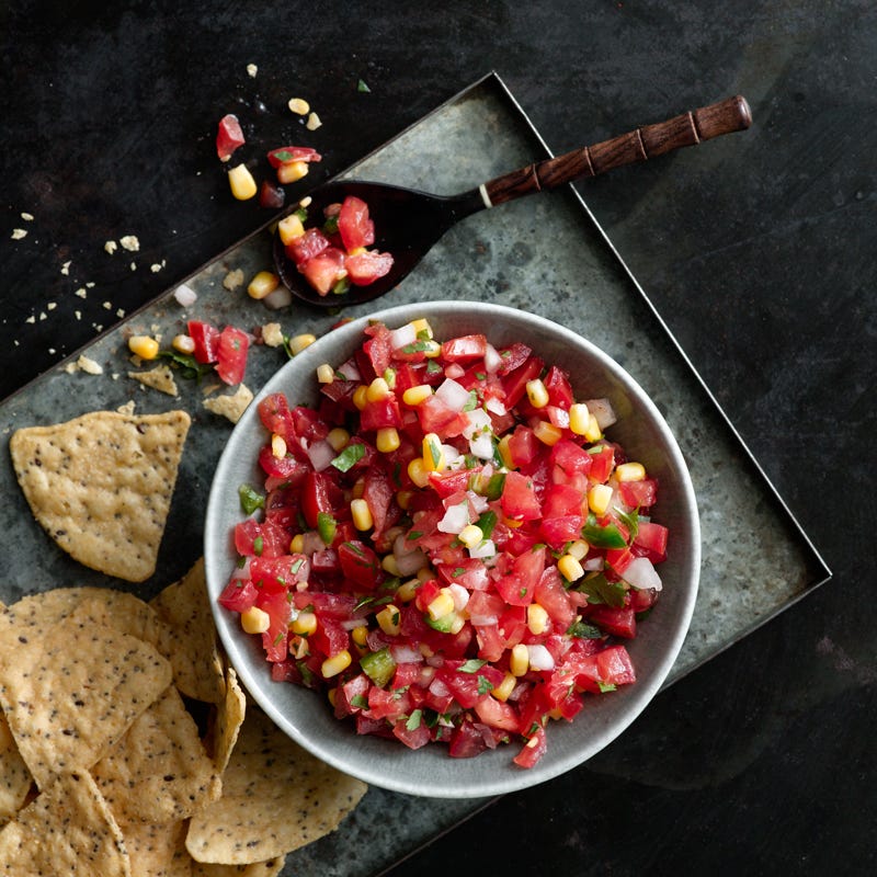 Photo de Salsa au maïs et aux tomates fumés par WW