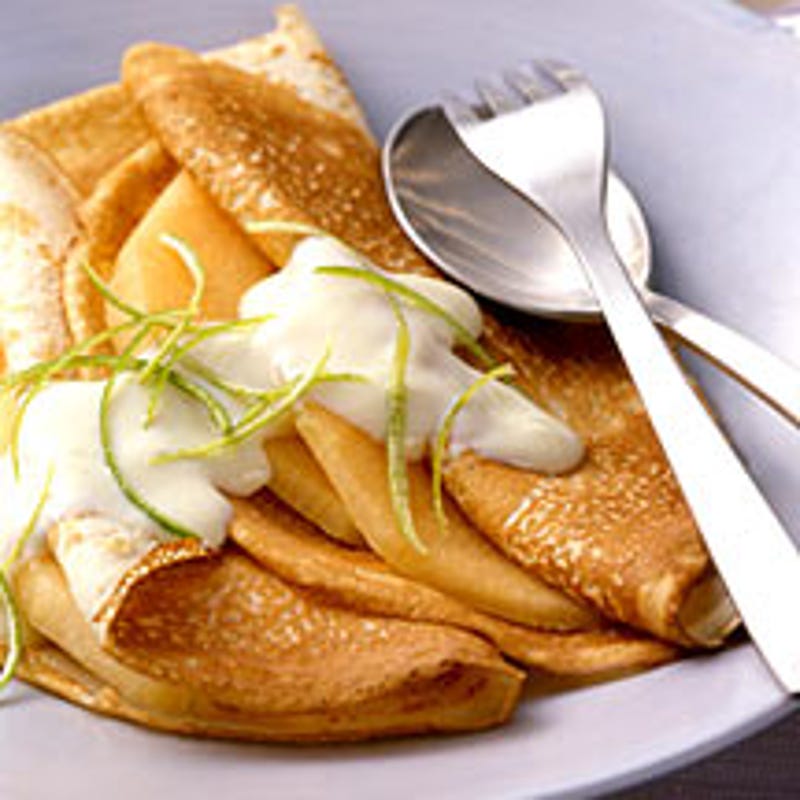 Photo de Crêpes aux fruits avec une sauce à la lime par WW