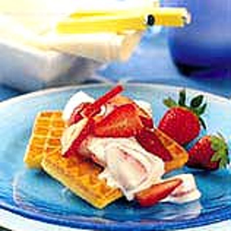 Photo of Strawberry Waffles by WW