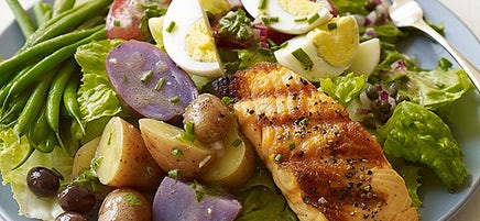 Warm Arctic Char Nicoise Salad