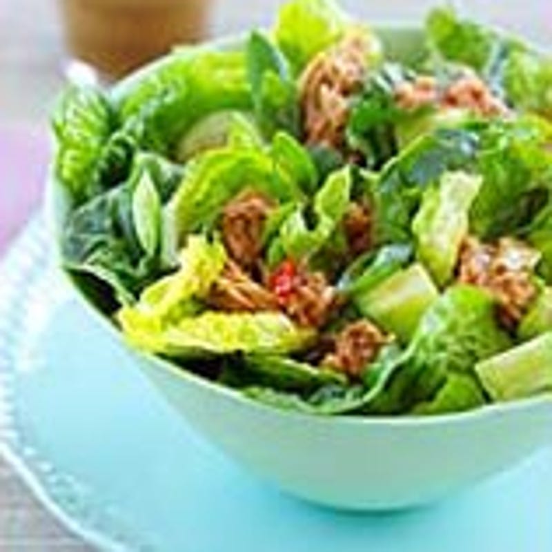 Photo of Spicy Tuna-Cucumber Salad with Thai Peanut Dressing by WW