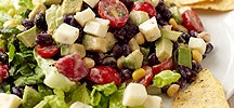 Tex-Mex Bean Salad with Creamy Salsa Dressing
