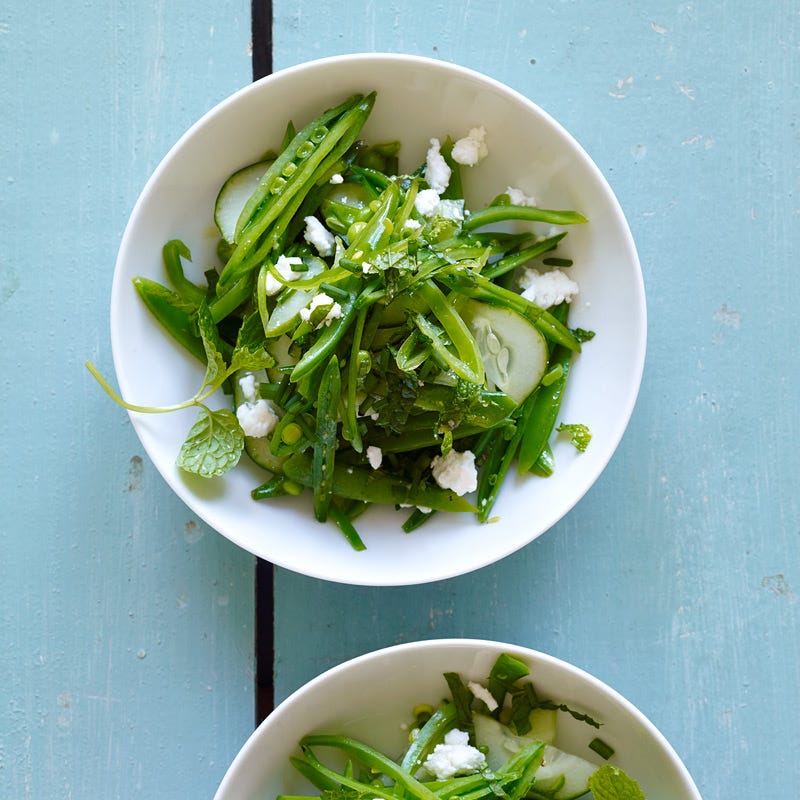 Photo of Lemony sugar snap pea salad by WW