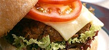 Grilled Turkey Cheeseburgers
