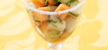 Mojito-Style Melon Salad