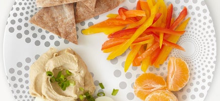 Portion Plate Middle Eastern Snack Plate