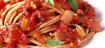 Pomodoro sauce with spaghetti