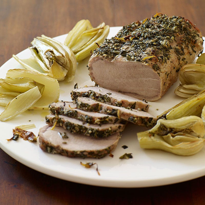 Photo of Greek-Style Pork Loin with Fennel, Lemon and Herbs by WW