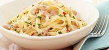 Linguines à la sauce blanche aux palourdes