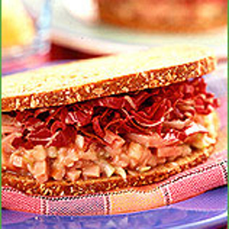 Photo of Ham and cranberry salad sandwiches by WW