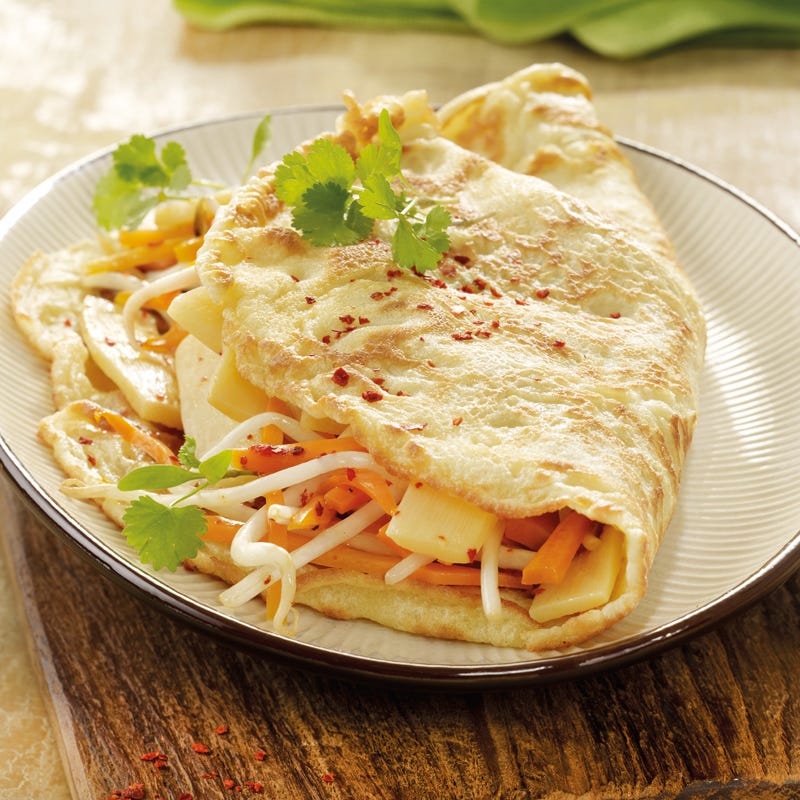 Photo de Crêpe piquante à l’asiatique prise par WW