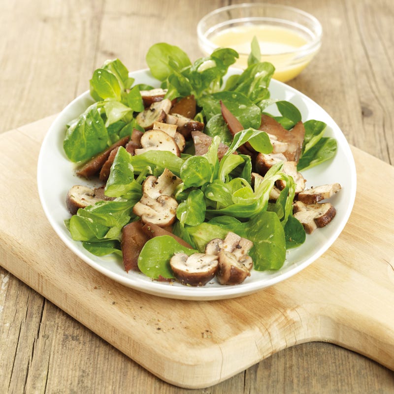 Foto Pilzsalat mit gebratenem Seitan von WW