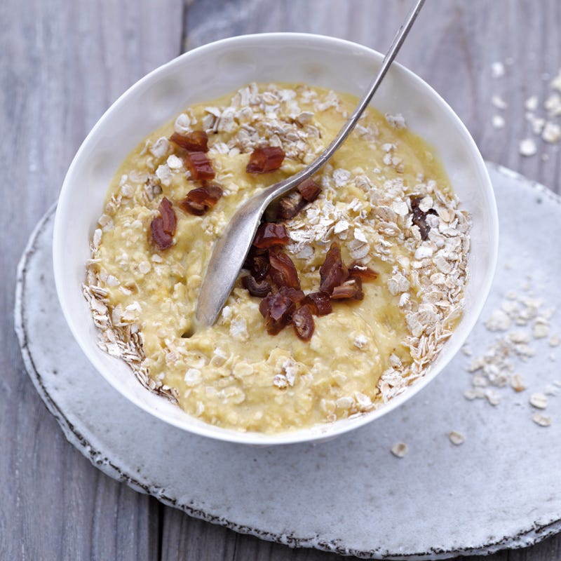 Cremiges Mangomüesli mit Seidentofu