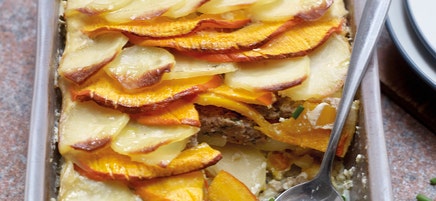 Gratin de pommes de terre et de courge