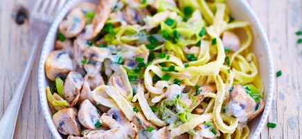 Spätzli mit Schweinsgeschnetzeltem
