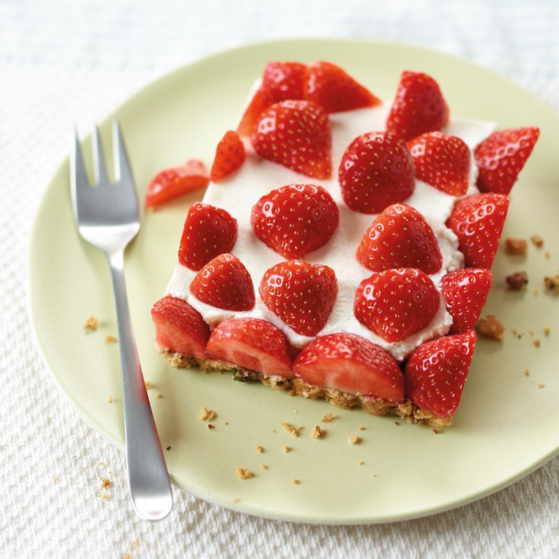 Erdbeer-Joghurt-Schnitte