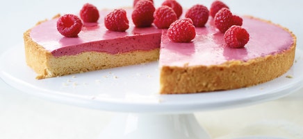 Tarte aux framboises