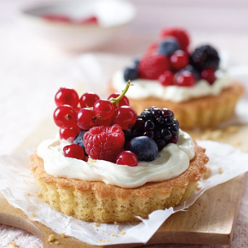 Beeren-Tartelettes mit Mascarpone