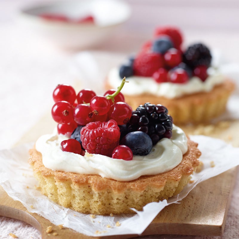 Beeren-Tartelettes mit Mascarpone