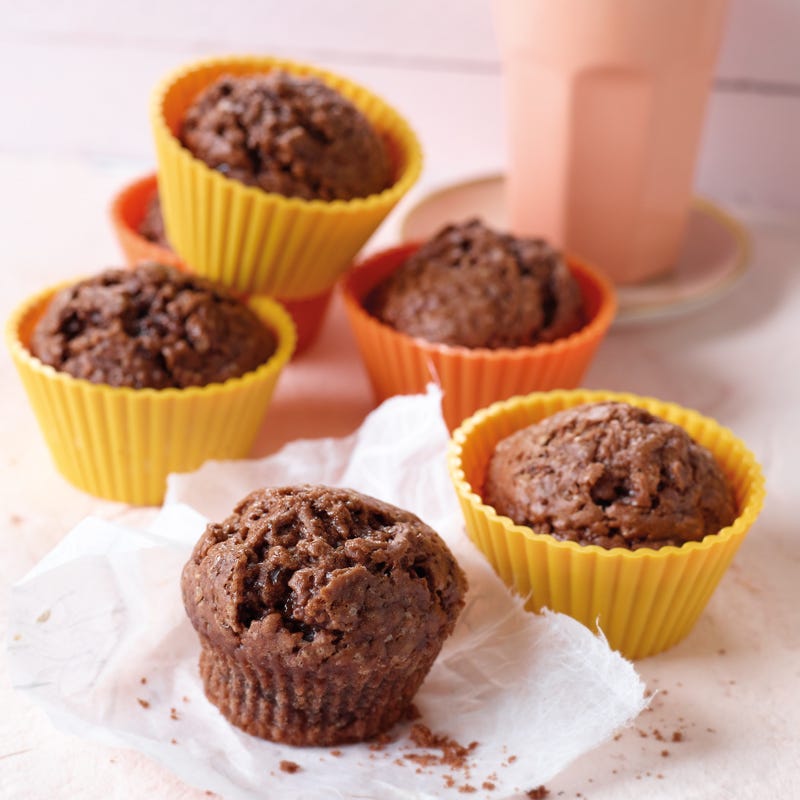 Espressomuffins mit Chia-Samen