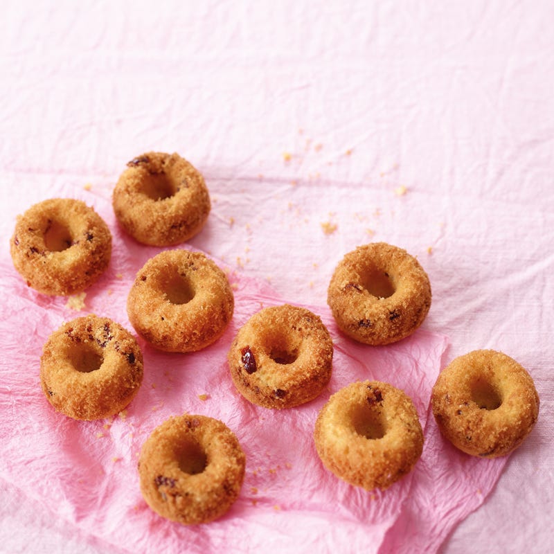 Kleine Gugelhupfe mit Cranberries