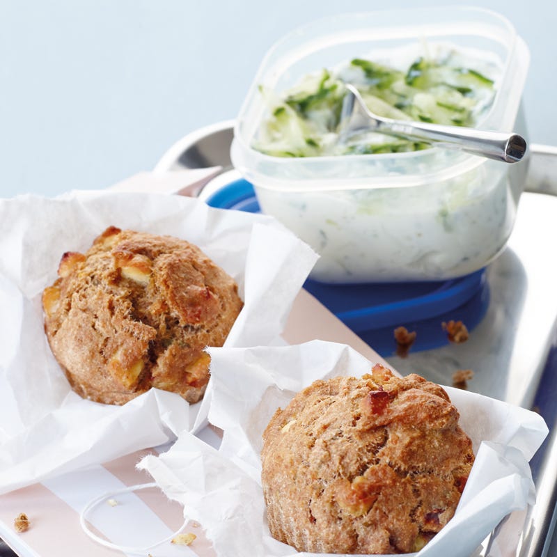 Photo de Muffins à la feta et aux oignons rôtis prise par WW