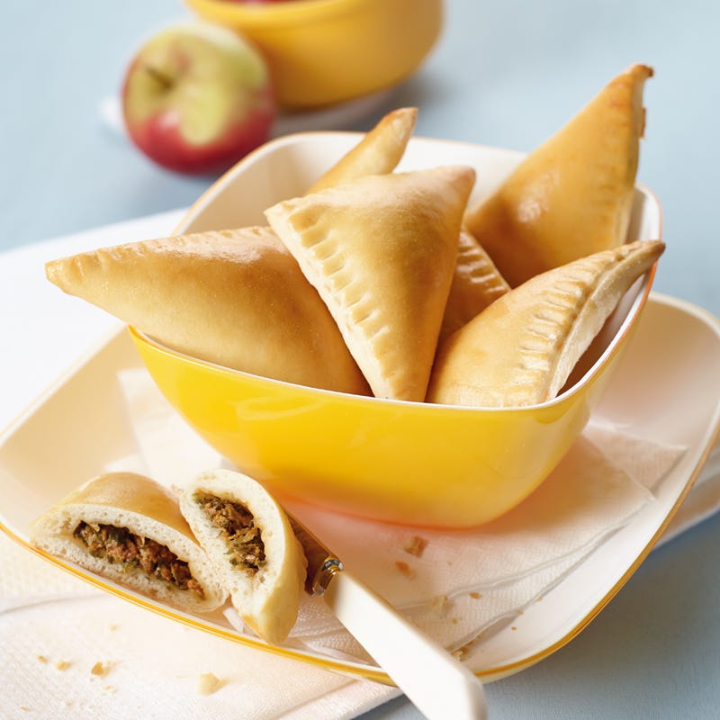 Foto Teigtaschen mit Hackfleisch von WW