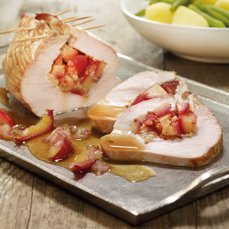 Foto Trutenbraten mit Pflaumenfüllung von WW