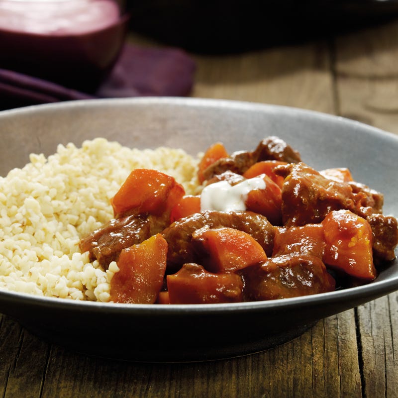 Photo de Ragoût de boeuf à la courge et aux carottes prise par WW