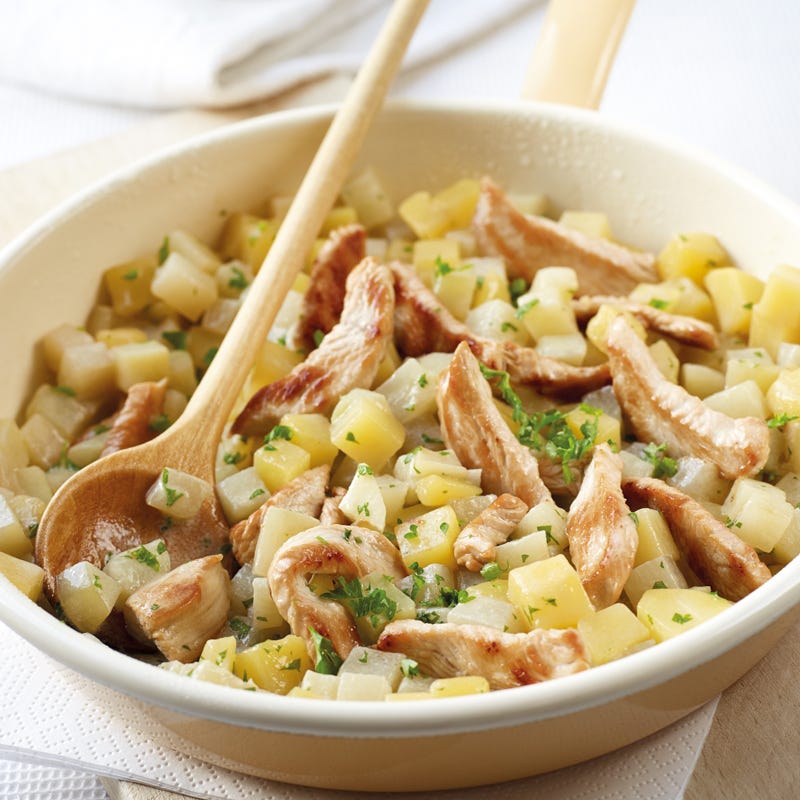 Photo de Poêlée de pommes de terre au chou-rave prise par WW