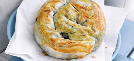 Spinat-Feta-Schnecken