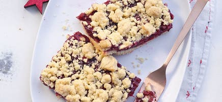 Glühwein-Streusel-Schnitten