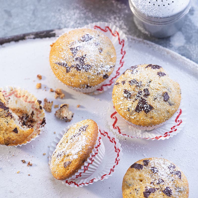 Schoko-Chai-Muffins