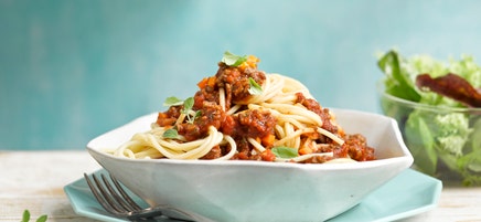 Spaghettis bolognaise maison
