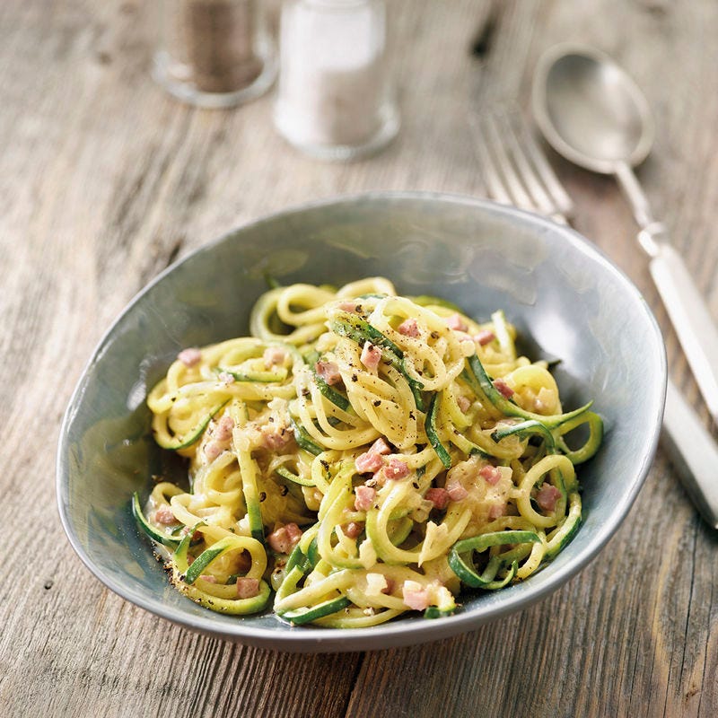 Zucchini Carbonara